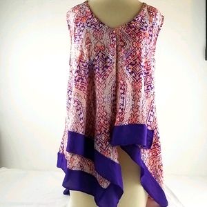 Hi Low Tunic Top Large Cato